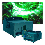 Laser Show Projetor Desenho Holográfico 5000mw Rgb Dmx Ilda