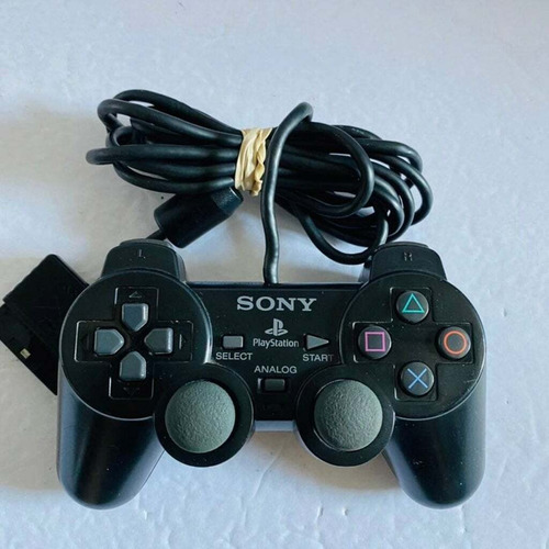 Control Sony Playstation 2 Dualshock 2 Negro Original 100%