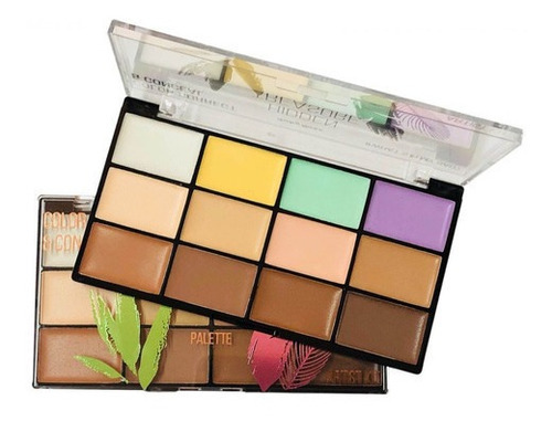 Paleta 12 Correctores Hidden Treasure Ruby Rose  Gydmakeup_