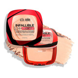 Base De Maquillaje Infallible En Polvo Compacto Traslucido 