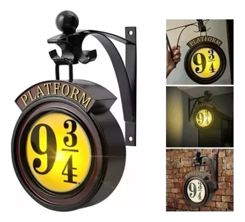 Harry Potter Accesorios Lampara Pared Interior Decorativa