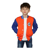 Chaquetas Béisbol De Goku Dragon Ball  Chamarra Para Niños