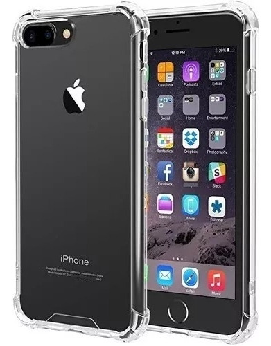 Funda Transparente Antigolpes Para iPhone 7 Plus / 8 Plus