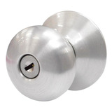 Chapa Bola Baño P/metalico Schlage Acabado Platino (a40s)