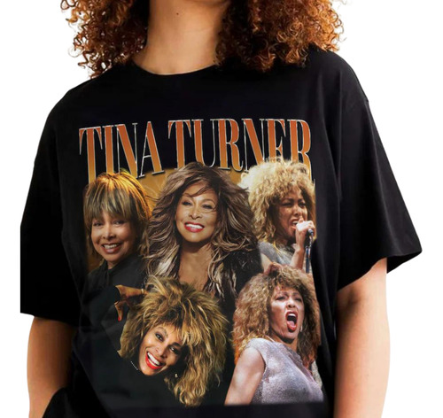 Camiseta Tina Turner, Playera Queen Of Rock