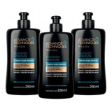 3 Crema Para Peinar Aceite Argan Avon - mL a $54