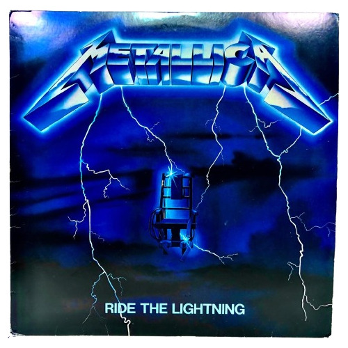 Lp Metallica - Ride The Lightning 1990 Estado De Novo