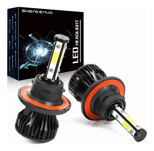 Kit De Faros Delanteros Led 4 Cara H4 H7 H11/h8/h9 9005 9006