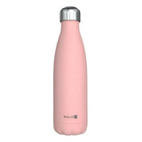 Garrafa De Agua Térmica Kouda 500ml Rosa Gelado 24 Horas Cor Rosa-claro