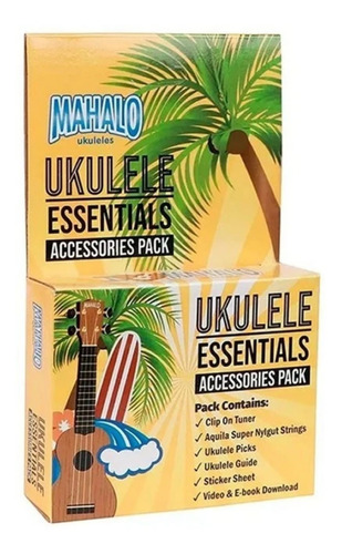 Pack De Accesorios Para Ukulele Mahalo