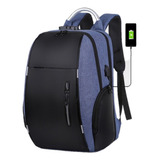 Mochila Escolar Antirrobo Bolsa Impermeable Laptop Carga Usb