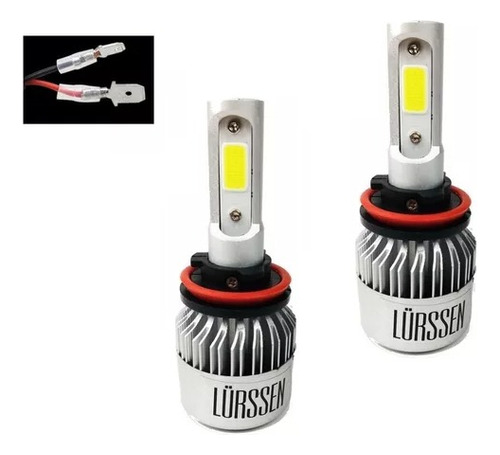 Kit De Luz Led H3 2 Caras Para Faros Conector H3 8000lm