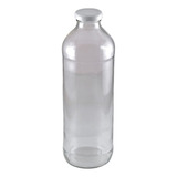Botellas De Vidrio Jugo 910 Cc Con Tapa Jugo Agua X 48 Unid