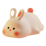 Luz Noturna De Silicone Usb Charging Rabbit Touch B