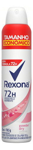 Rexona Powder Dry Antitranspirante Em Aerossol 200 Ml