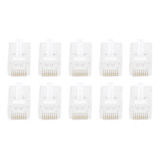 Acoplador Ethernet, 100 Piezas, Tf1013d Cat5, Rj45, Conector