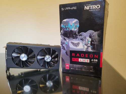 Placa De Vídeo Amd Rx 480 4gb Sapphire Radeon