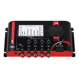 Processador Automotivo Audio Digital Jfa J4 Pro Red Som 12v