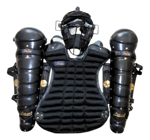 Arreos Catcher Juvenil Negro Proline Tradicional