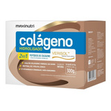 Suplemento Em Pó Maxinutri  Colágeno Hidrolisado 2 Em 1 Verisol Colágeno Colágeno Hidrolisado 2 Em 1 Verisol Sabor  Natural Em Caixa De 300g 30 Un