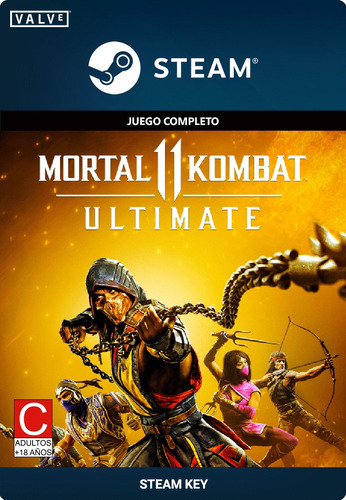 Pc - Steam - Mortal Kombat 11 Ultimate - Codigo Original
