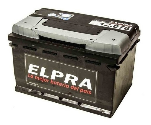 Bateria 12x75 Elpra Partner, Kangoo Vehiculos Diesel