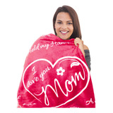 Manta Micropolar Color Rosado Para Reglao De Mama 65x50 Inch