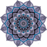 Vinilo Pared Mandala Color B Wall Sticker