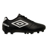 Botines Con Tapones Umbro Futbol Class 2.2 Jr 1076673 Ng Bl