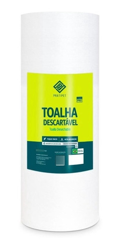 Toalhas Descartaveis Pet 45x80cm Pacote C/100   