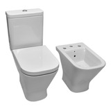 Inodoro Largo Deposito Tapa Orig Amortigu Bidet The Gap Roca