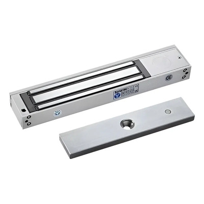 Kit Cerradura De Acceso Magnetica 500 Tarjetas Rf Y Teclado Plateado