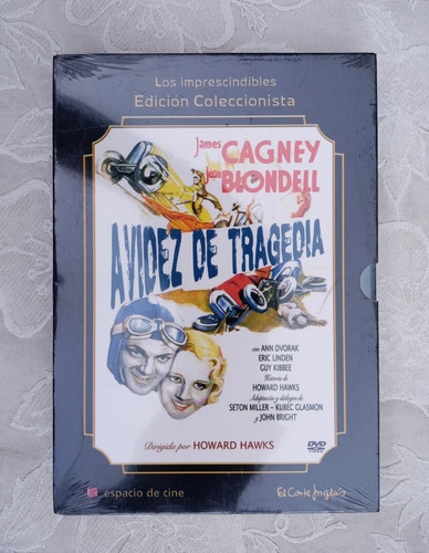 Avidez De Tragedia Cagney Hawks Dvd Importado Nuevo Sellado