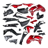 Kit Plasticos Completo Honda Cb 190 R Bordo 24 Piezas Yoyo