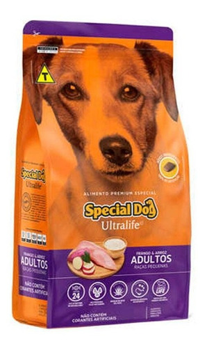 Ração Special Dog Ultralife Adultos Raças Pequenas 3kg