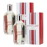 Paquete Tommy Girl Tommy Hilfiger Edt 200ml Dama 2 Pzas