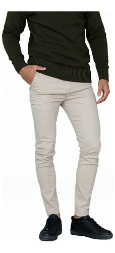 Pantalon De Gabardina Chino New Age Rever Pass