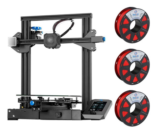 Impresora 3d Creality Ender-3 V2 + 3kg Fila Pla Printalot