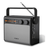 Yowgulf Radio Fm Portátil Am, Radio Bluetooth Con La Mejor