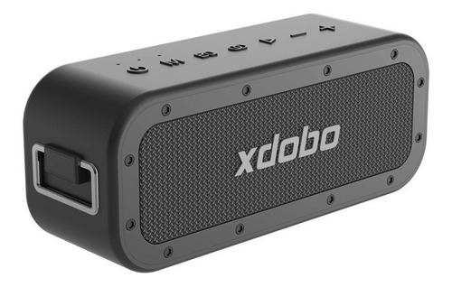 Parlante Xdobo 1983 Plus Portátil Con Bluetooth Waterproof Negra 