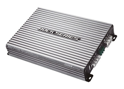 Amplificador Rock Series Clase D Rks-p1100.1d Potente Plata