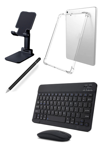 Kit Homeoffice Suporte + Capa+ Caneta Touch 2x1 Para iPad 9