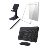 Kit Homeoffice Suporte + Capa+ Caneta Touch 2x1 Para iPad 9