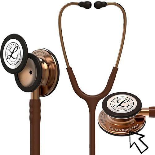 Fonendoscopio 3m Littmann Classic Iii 5809 + Marcación Láser Color Chocolate