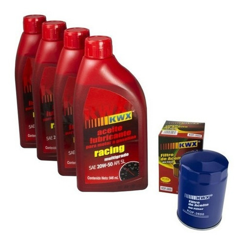 Kit Cambio De Aceite Ikon 2005 Ford Multigrado