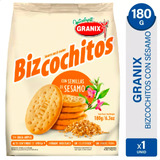 Bizcochitos Con Semillas De Sesamo Snack Cracker - Granix