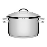 Cacerola Tramontina Solar Triple Fondo Acero Inox 3,50 Lts