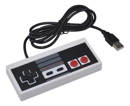 Controle Usb Nintendo Nes 8 Bits Para Computador Para Mac