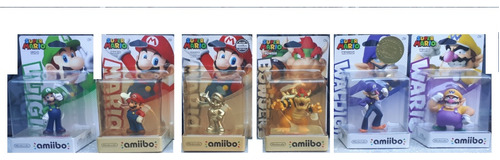 Coleção De Amiibos Super Mario - Original