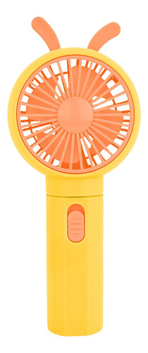 Mini Ventilador Portátil Color Amarillo